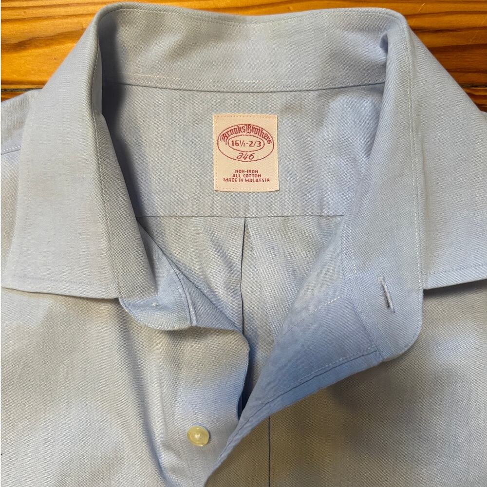 Brooks Brothers Spread Collar Dress Shirt